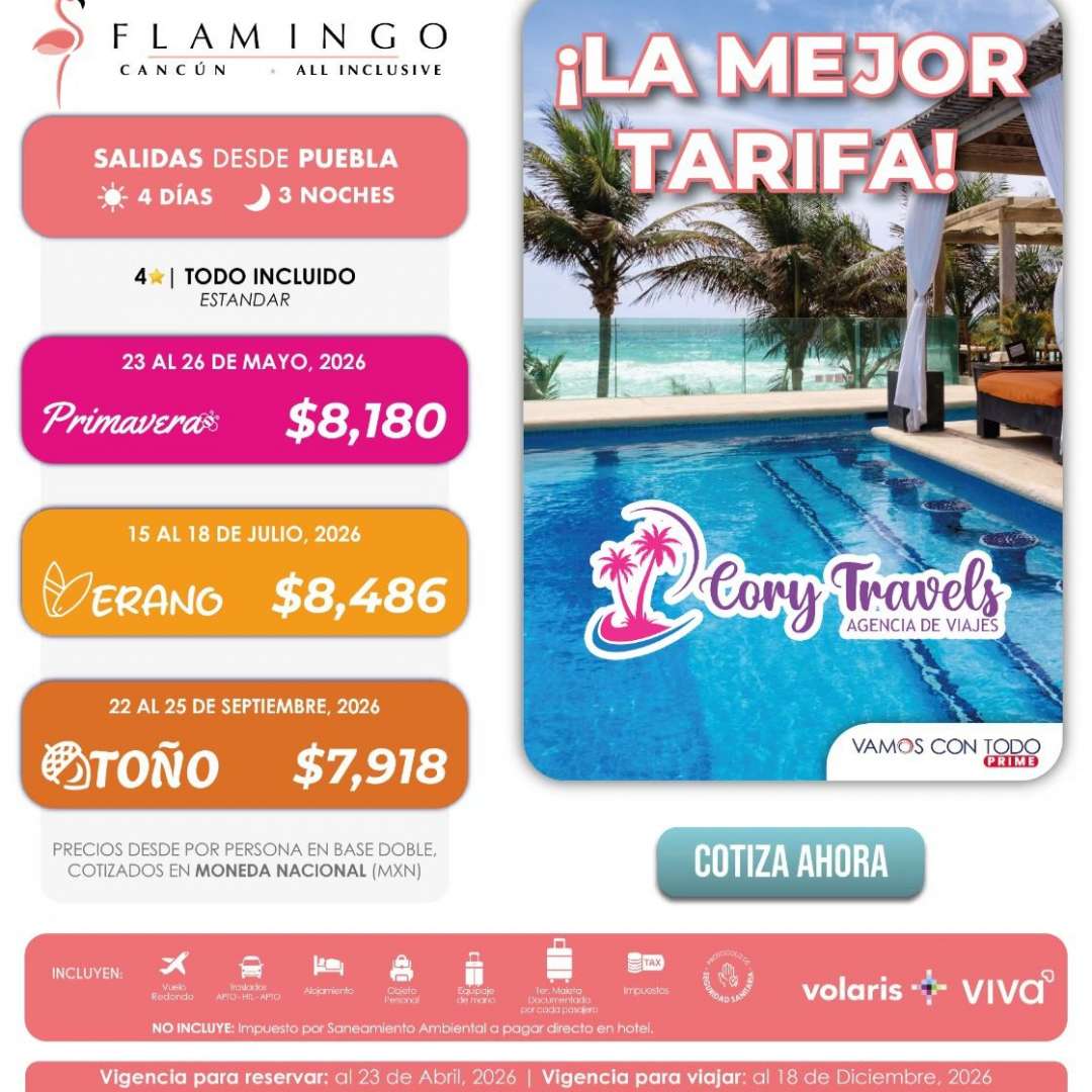 Flamingo todo incluido