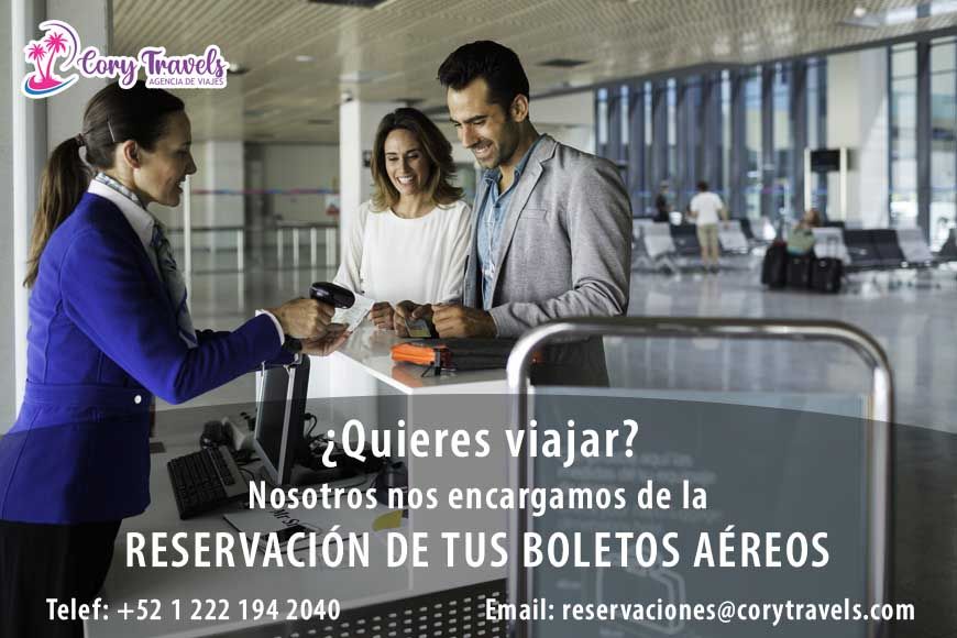 #CoryTravels | Reservación de Boletos Aéreos