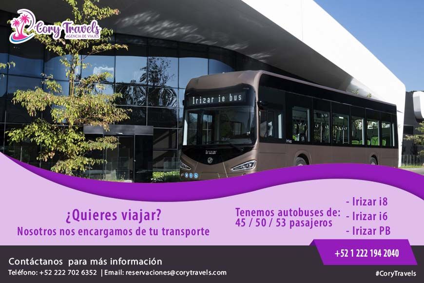 #CoryTravels | Renta de Autobuses
