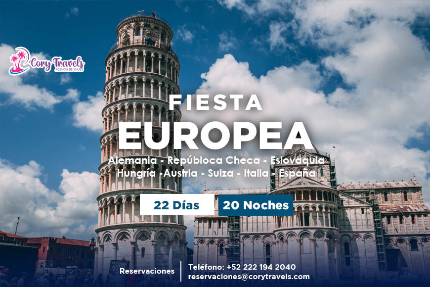 #CoryTravels | FIESTA EUROPEA